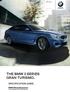BMW 3 Series Gran Turismo. bmw.com.au THE BMW 3 SERIES GRAN TURISMO. SPECIFICATION GUIDE.