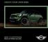 CREATE YOUR OWN MINI. mini countryman. price list FROM July 2015.