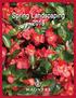 Spring Landscaping Program Information