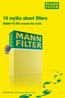 10 myths about filters