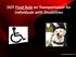 DOT Final Rule on Transportation for Individuals with Disabilities