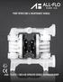 PUMP OPERATIONS & MAINTENANCE MANUAL A100 - PLASTIC 1 INCH AIR OPERATED DOUBLE DIAPHRAGM PUMP