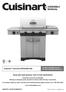 READ AND SAVE MANUAL FOR FUTURE REFERENCE. Assemble your grill immediately. Missing or damaged parts should be claimed within 30 days of purchase.