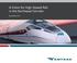 A Vision for High-Speed Rail in the Northeast Corridor