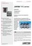 ITC series. Industrial Temperature Calibrators. Portable and easy-to-use temperature calibrator