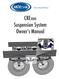 CRE3000 Suspension System Owner s Manual