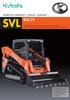 SVL SVL75 KUBOTA COMPACT TRACK LOADER