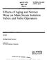 Effects of Aging and Service Wear on Main Steam Isolation Valves and Valve Operators