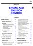 ENGINE AND EMISSION CONTROL