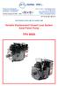 TPV Variable Displacement Closed Loop System Axial Piston Pump THE PRODUCTION LINE OF HANSA-TMP HT 16 / M / 852 / 0815 / E