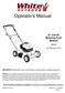 Operator s Manual. IMPORTANT: Read safety rules and instructions carefully before operating equipment.