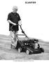Read the Operating and Service Instructions carefully before using the Scarifier. Be thoroughly familiar with its controls before any use.