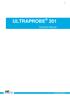 ULTRAPROBE 201. Instruction Manual