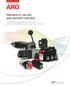 PNEUMATIC VALVES Composite, round line repairable and disposable, and NFPA square interchangeable AND MOTION CONTROL