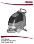 Parts Manual E17/E20 Floor Scrubber Disc Traction Drive