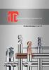 Industrial Tooling Corporation Ltd. Product Catalogue Issue 10
