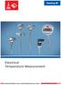 Heading 8E. Electrical Temperature Measurement. 06/18 ARMATURENBAU GmbH MANOTHERM Beierfeld GmbH