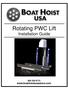 Rotating PWC Lift Installation Guide