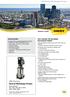 VM Series Vertical Multistage Pumps. VM Series Multistage Pumps APPLICATIONS WHY CHOOSE THE VM SERIES MULTISTAGE PUMPS? Experts in water.