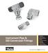 Instrument Pipe & ISO Conversion Fittings