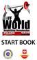 2013 IWF World Championships WROCLAW - POL CONTENTS OF START BOOK