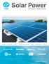 Solar Power PRODUCT CATALOGUE.  Modules Microinverters Inverters Mounting Systems & Electrical Storage Charge Controllers Batteries