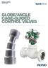GLOBE/ANGLE CAGE-GUIDED CONTROL VALVES