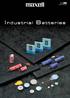 Industrial Batteries. I ndustrial B atteries
