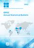 Organization of the Petroleum Exporting Countries. OPEC Annual Statistical Bulletin