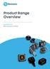 Product Range Overview Connectors