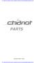 For cleaning machines, parts & supplies click/visit  PARTS CHARIOT 11/09/06
