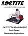 EQUIPMENT OPERATION MANUAL. LOCTITE SCARA-N ROBOT S440 Series. Dispensing Applications