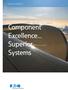 Aerospace Capabilities. Component Excellence... Superior Systems