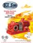 SINCE Double Suction Split Case Fire Pump. Series 4800 & (New Generation)  001-cat f