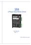 SR4. 2 Phase Step Motor Drive. User Manual Rev AMP & MOONS Automation