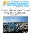 Cruise Operations and Ground Transportation Handbook Season