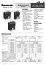HEAVY DUTY POWER RELAYS FEATURES