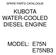 KUBOTA WATER-COOLED DIESEL ENGINE
