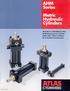 Series AHM Metric Hydraulic Cylinder
