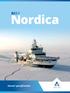 Nordica MSV. Vessel specification. Nordica