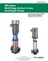 390 Series Multi-Stage Vertical In-Line Centrifugal Pumps