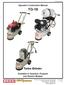 TG-10. Turbo Grinder. Operator s Instruction Manual. Available in Gasoline, Propane and Electric Models E-TG10-I