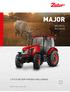 MAJOR MAJOR CL MAJOR HS LITTLE HELPER FOR BIG CHALLENGES. Tractor is Zetor. Since 1946.