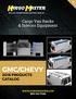 UPDATED v3.0. Cargo Van Racks & Interior Equipment GMC/CHEVY 2016 PRODUCTS CATALOG