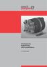 Technical Documentation Radial Pump with Canned Motor Y-1638-MM