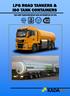 LPG ROAD TANKERS & ISO TANK CONTAINERS FOR SAFE TRANSPORTATION AND DISTRIBUTION OF LPG