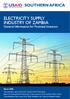 ELECTRICITY SUPPLY INDUSTRY OF ZAMBIA