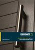 endurancedoors.co.uk PROTECT YOUR HOME WITH A SOLID AND SECURE DOOR INTRODUCTION