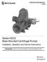 Series HSCS Base Mounted Centrifugal Pumps