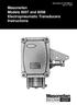 Masoneilan Models 8007 and 8008 Electropneumatic Transducers Instructions